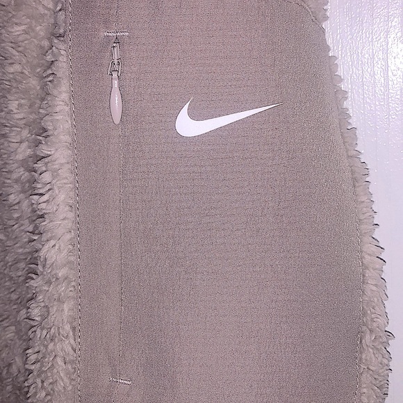 Lightly used fuzzy Nike turtle neck - Picture 2 of 2